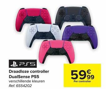 Carrefour Draadloze controller dualsense ps5 aanbieding