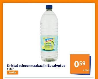 Action Kristal schoonmaakazijn eucalyptus aanbieding