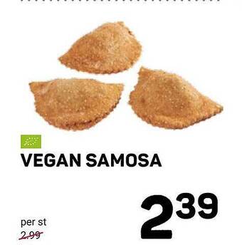 Ekoplaza Vegan samosa aanbieding