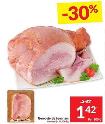 Intermarché Geroosterde beenham aanbieding