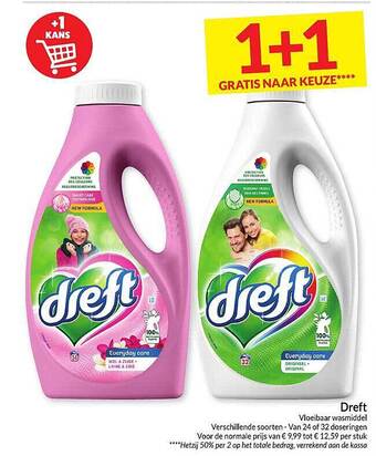 Intermarché Dreft vloeibaar wasmiddel aanbieding