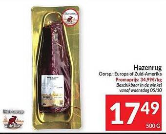 Intermarché Hazenrug aanbieding
