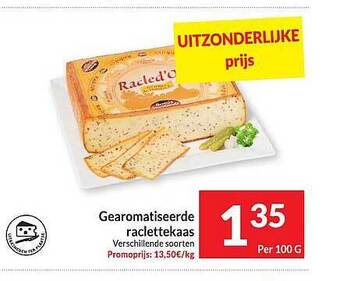 Intermarché Gearomatiseerde raclettekaas aanbieding
