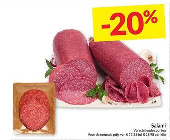 Intermarché Salami aanbieding
