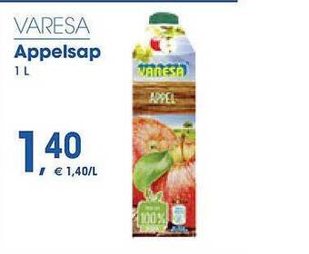 Prik en Tik Varesa appelsap aanbieding