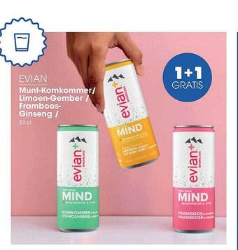 Prik en Tik Evian aanbieding