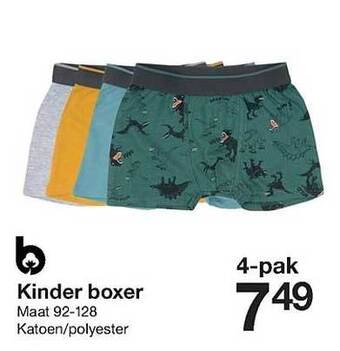 Zeeman Kinder boxer aanbieding