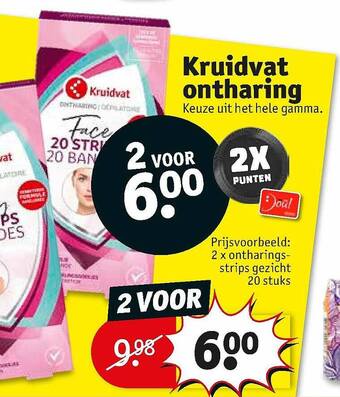 Kruidvat Kruidvat Ontharing aanbieding