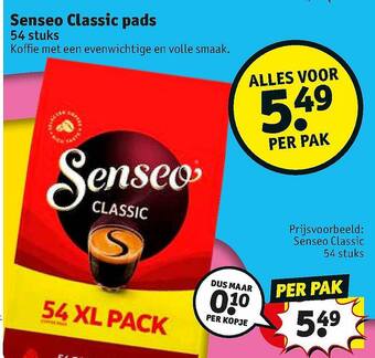 Kruidvat Senseo Classic Pads aanbieding