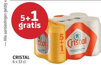 BelBev Cristal aanbieding