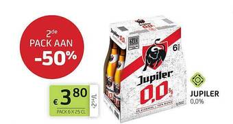 BelBev Jupiler 0,0% aanbieding