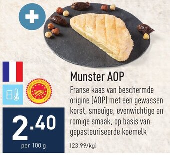 ALDI Munster AOP aanbieding