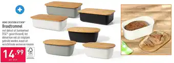 ALDI Home Creation Kitchen Broodtrommel aanbieding