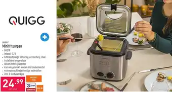 ALDI Quigg Minifrituurpan aanbieding