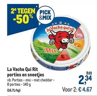 Makro La Vache Qui Rit Porties En Sneetjes aanbieding