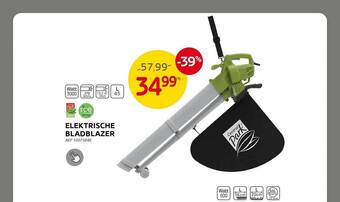 Brico Elektrische bladblazer aanbieding