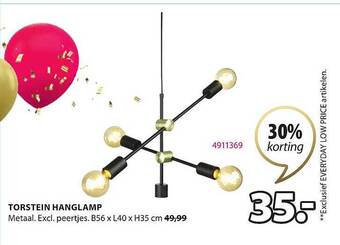 Jysk Torstein hanglamp aanbieding