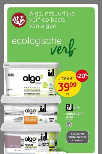 Brico Muurverf algo aanbieding