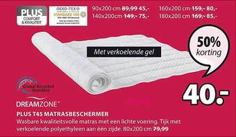 Plus t45 matrasbeschermer