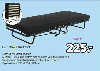 Jysk Damsbro logeerbed aanbieding