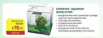 Superfish aquarium qubiq 30 pro