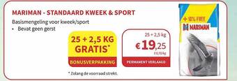 Mariman standaard kweek & sport
