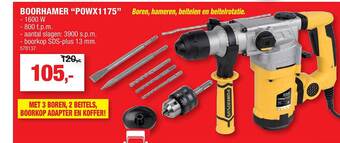Hubo Boorhamer aanbieding