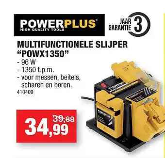 Hubo Multifunctionele slijper aanbieding