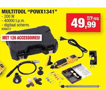 Hubo Multitool aanbieding