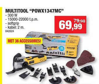 Hubo Multitool aanbieding