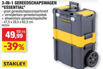 Hubo 3in1 gereedschapswagen essential aanbieding