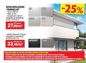 Gevelbekleding dumaclin