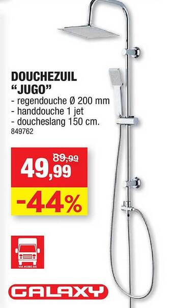 Hubo Douchezuil jugo aanbieding