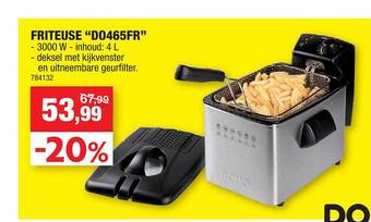 Hubo Friteuse aanbieding