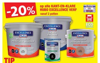 Hubo Kantenklare hubo excellence verf aanbieding