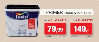 Hubo Primer muur & plafond aanbieding
