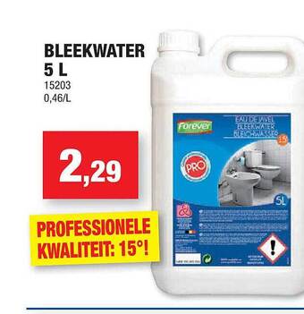 Hubo Bleekwater 5l aanbieding