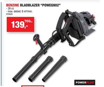 Benzine bladblazer