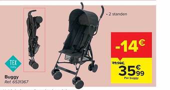 Carrefour Buggy aanbieding