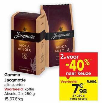 Carrefour Gamma jacqmotte aanbieding