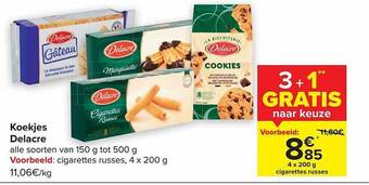 Carrefour Koekjes delacre aanbieding