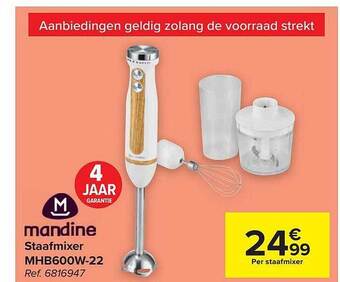 Carrefour Mandine staafmixer aanbieding