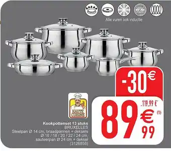 Kookpottenset 13 stuks
