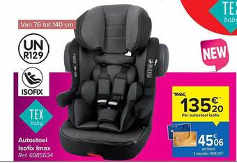 Autostoel isofix imax