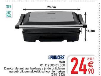 Cora Princess grill aanbieding