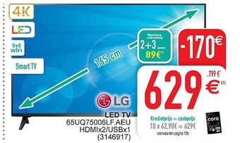 Cora Lg led tv aanbieding