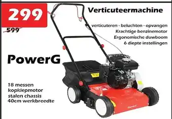 Verticuteermachine
