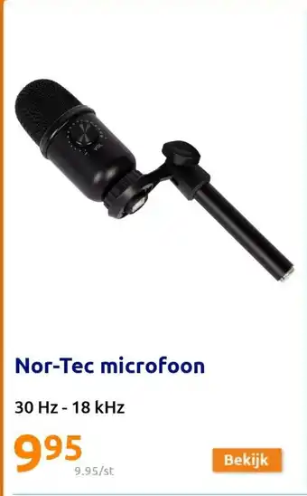 Nor-Tec Microfoon 30 Hz - 18 kHz