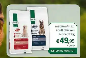 Medium-maxi adult chicken & rice