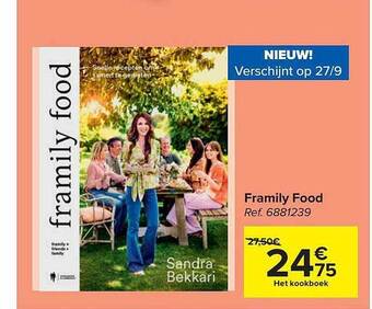 Carrefour Framily food aanbieding